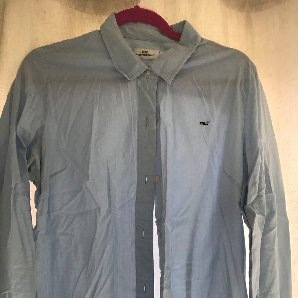 Vineyard Vines Blue Oxford Shirt
